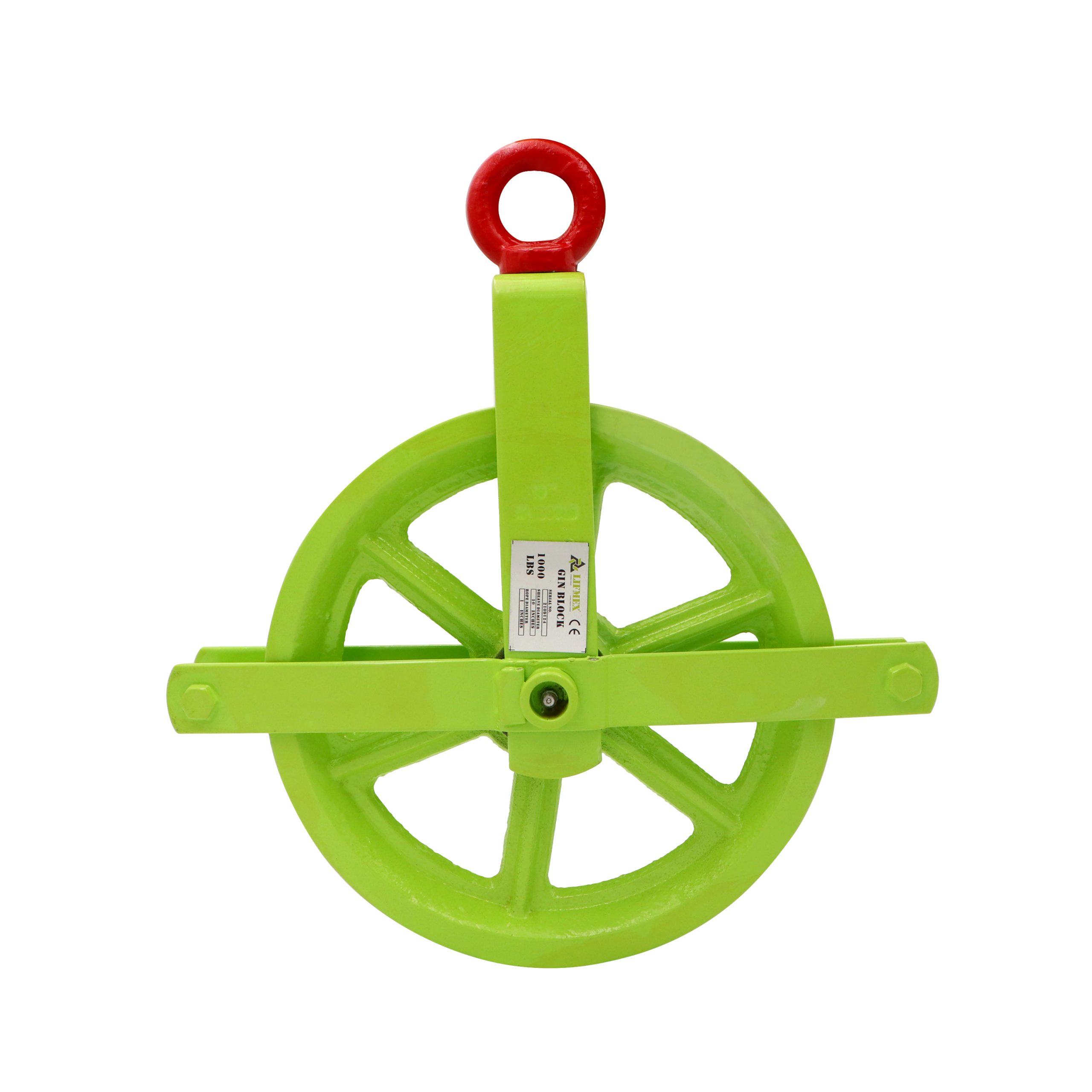 GIN WHEEL PULLEY EYE & HOOK TYPE